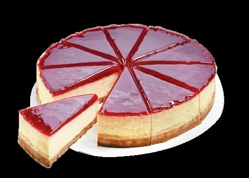 Frambuazlı Cheesecake'in resmi